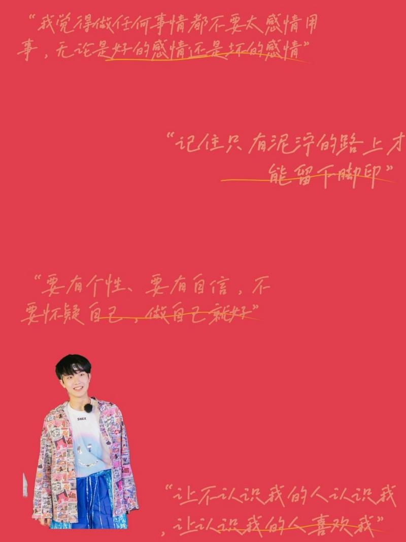 苏新皓说说:苏新皓的金句